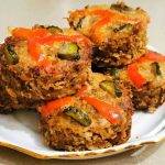 briose cu carne de vita si gulii